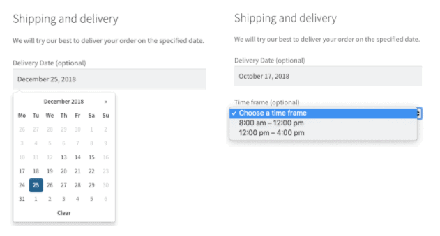 Setting Up Your Delivery Schedule