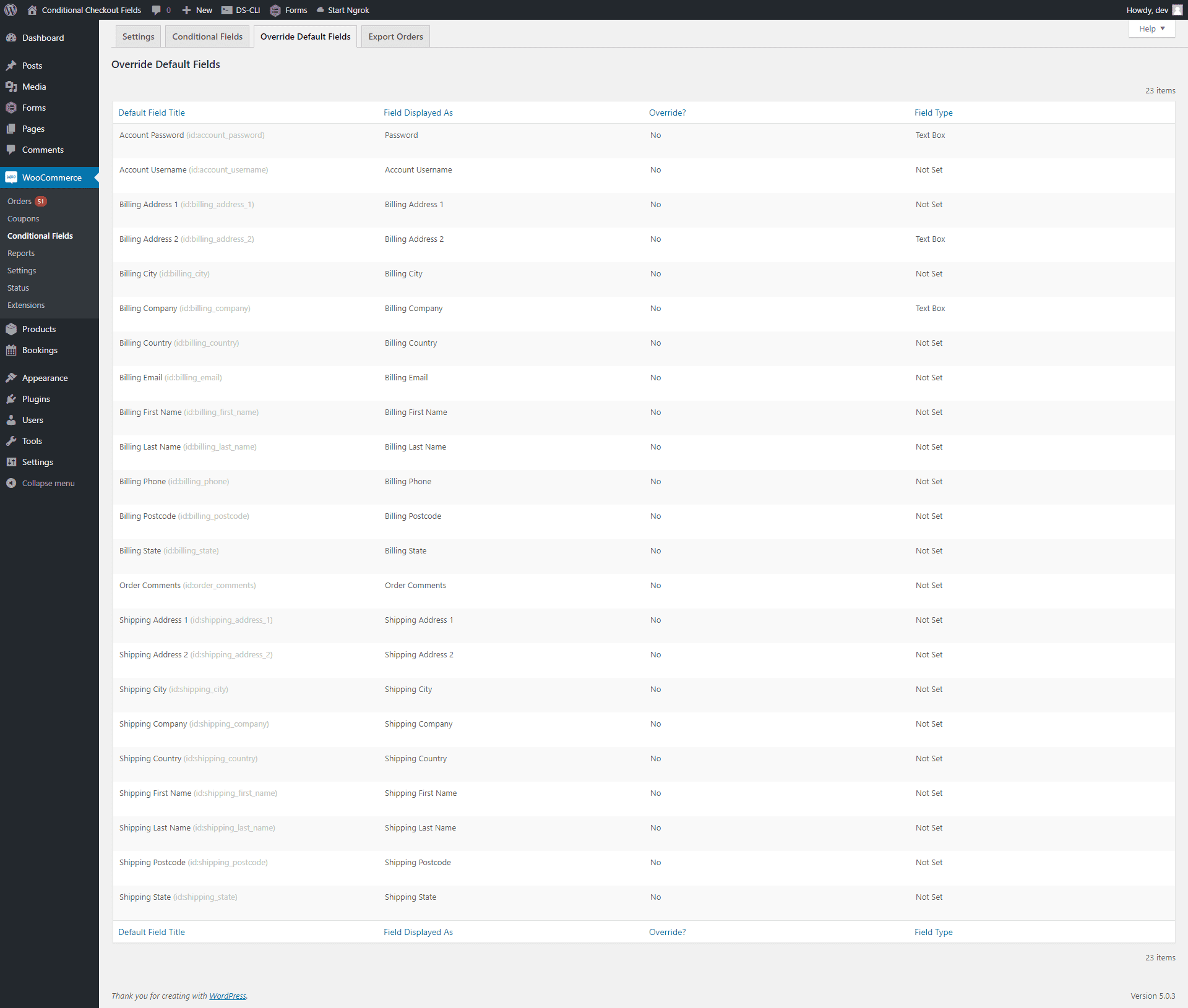 Conditional Woo Checkout Field Pro Amplify Plugins